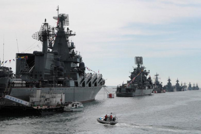 Bộ Quốc phòng Anh ngày 13-3 cho biết hải quân Nga đã phong tỏa bờ biển Đen của Ukraine, cách ly nước này khỏi thương mại hàng hải quốc tế. Ảnh: Reuters