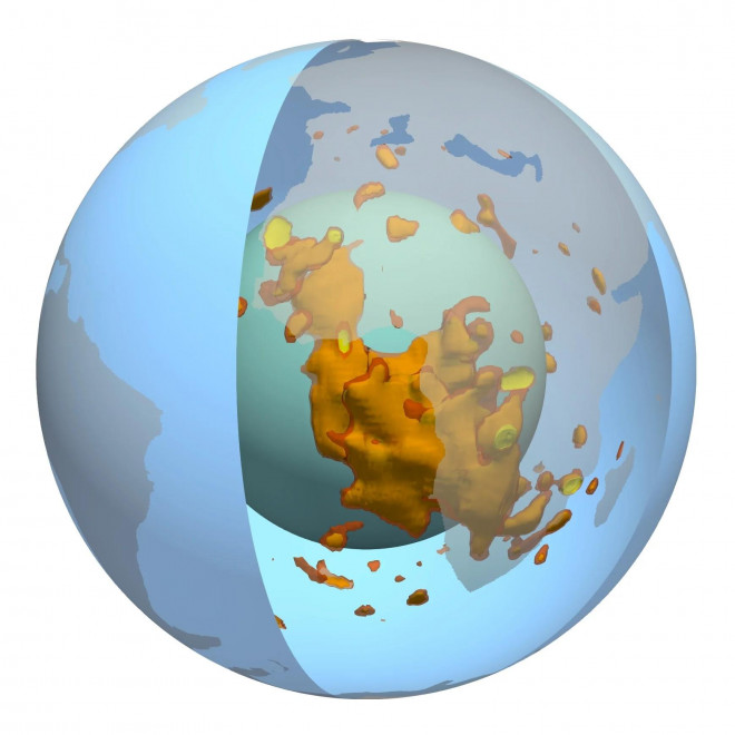 Two supercontinents hidden in the heart of Earth: Ruins of another planet?  - 2