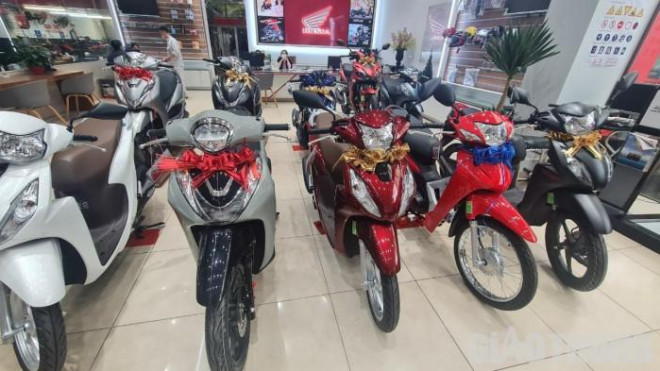 Nhiều mẫu xe máy Honda có giá bán tăng mạnh đầu thời điểm tháng 3/2022