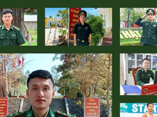 Bạn trẻ - Cuộc sống - Chân dung 10 gương mặt trẻ Biên phòng xuất sắc