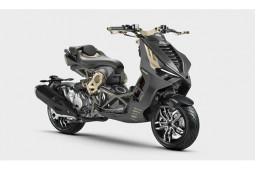 Thế giới xe - "Quái vật" Italjet Dragster 200 trình làng phiên bản giới hạn, giá bằng 2 con SH