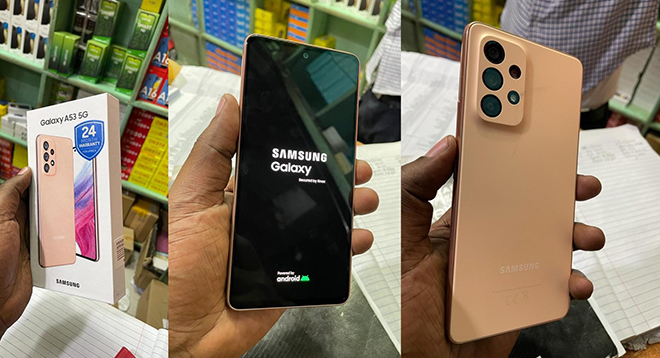 Not yet officially launched, Galaxy A53 has revealed unboxing video in Vietnam - 1