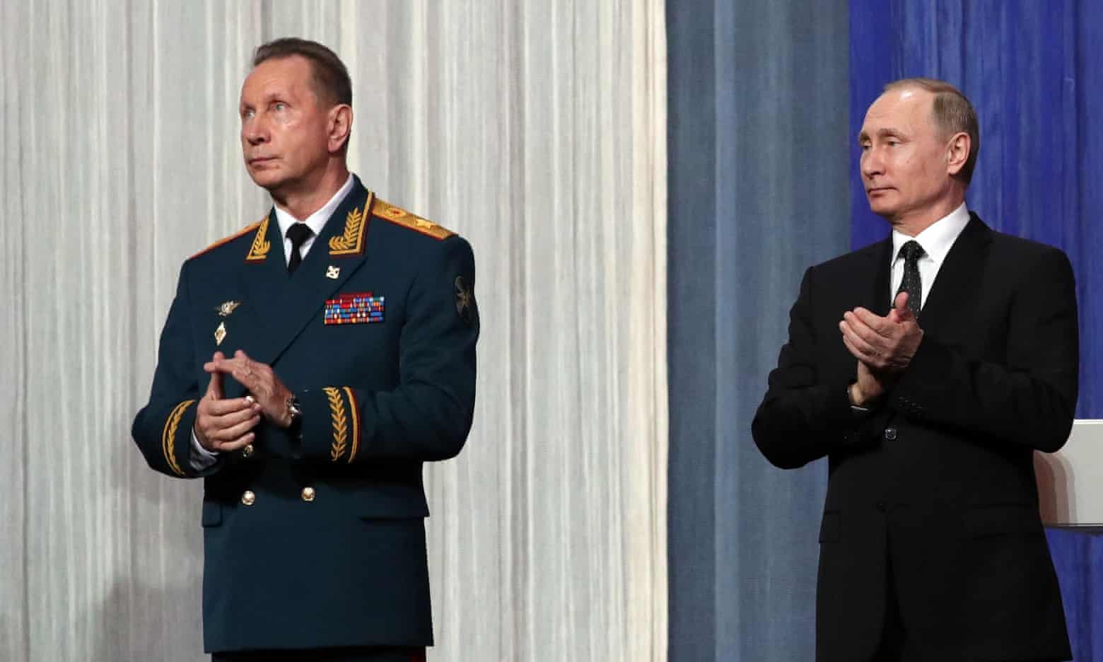 Đại tướng Viktor Zolotov – quan chức thân cận của Tổng thống Nga Putin (ảnh: Reuters)