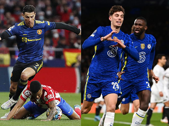 Bóng đá - MU quyết "sống mái" Atletico, Chelsea dè chừng "ngựa ô" nóng nhất lượt về vòng 1/8 Cúp C1