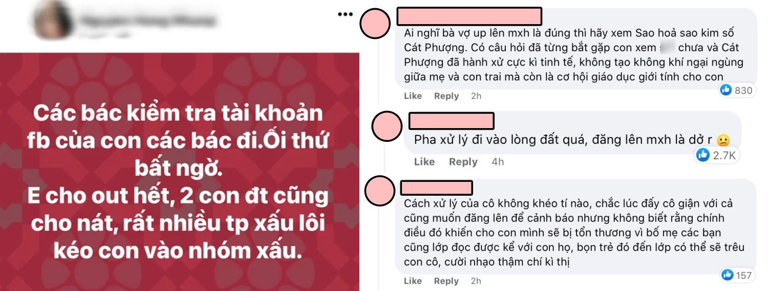 Vợ Đăng Khôi, Cát Phượng sững sờ khi bắt gặp con trai xem phim "cấm trẻ em" - 1