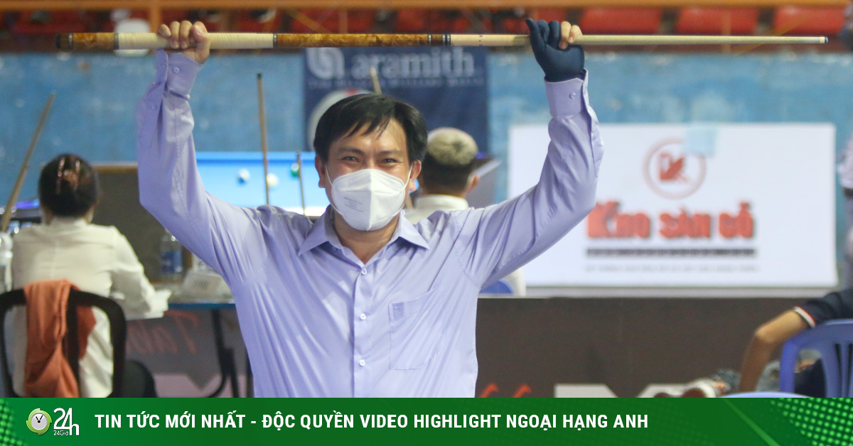 Spectacular electrician won the toughest billiards tournament in Vietnam