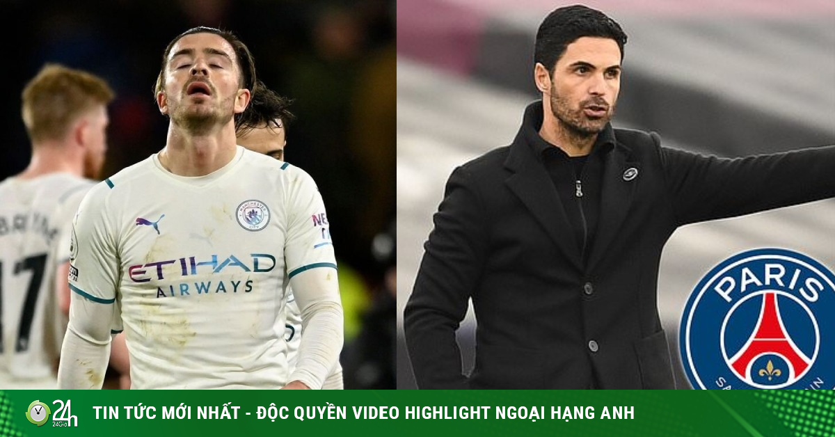 “Red alert” Man City races to the NHA championship, PSG plans to steal Arteta from Arsenal (1 minute clip 24H Football)