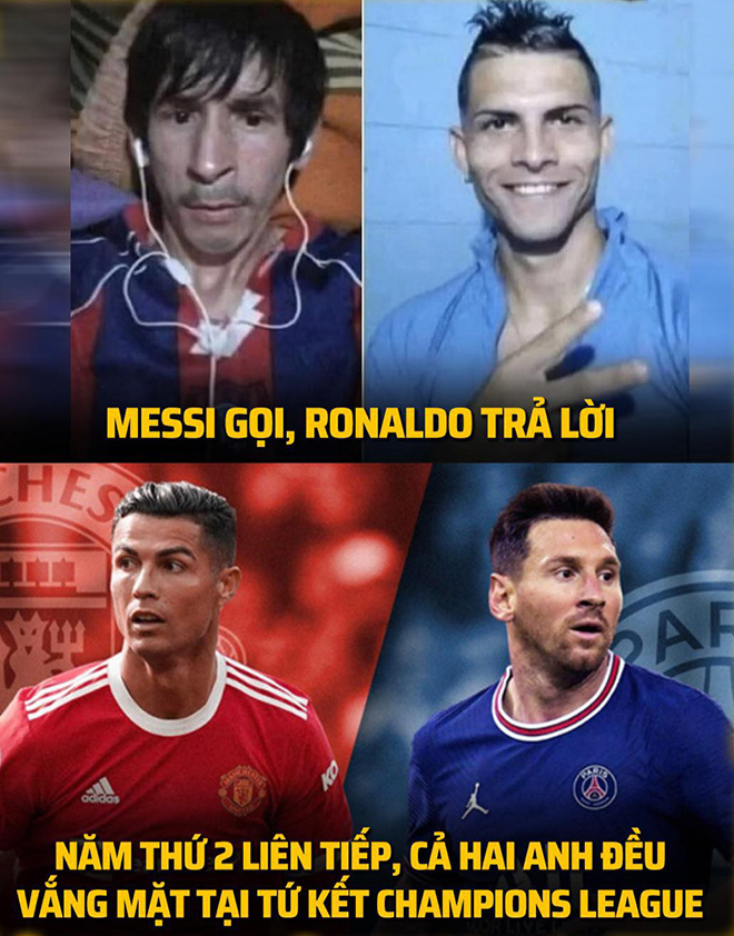 Messi gọi Ronaldo trả lời ngay.