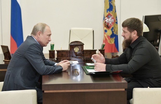 Lãnh đạo CH Chechnya Ramzan Kadyrov là người đặc biệt trung thành với Tổng thống Nga Vladimir Putin.