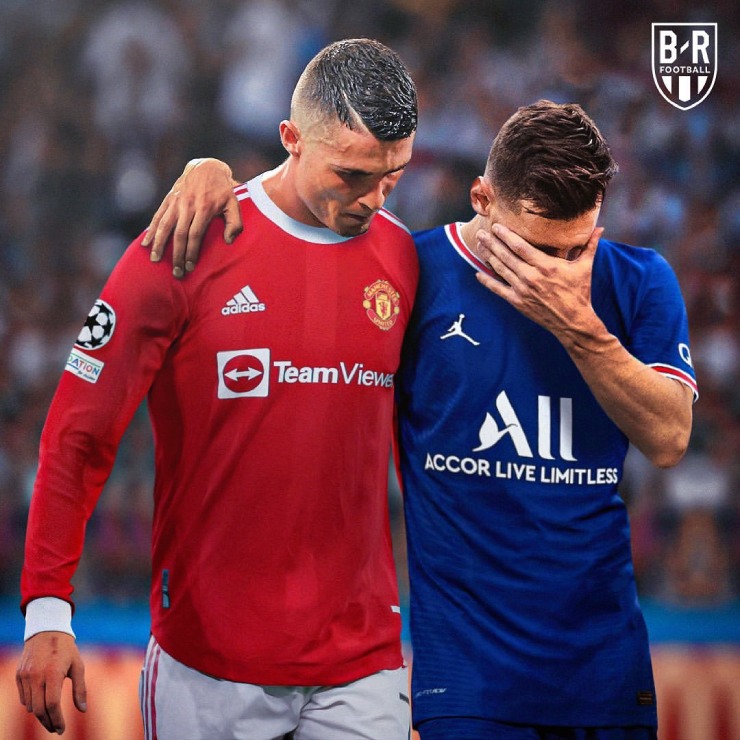 2021/22 là mùa giải thứ 2 liên tiếp, Ronaldo và Messi đều vắng mặt ở tứ kết Champions League