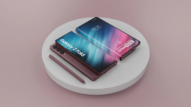 "Shocked"  with the concept of Galaxy Z Fold folding 2 hinges - 1