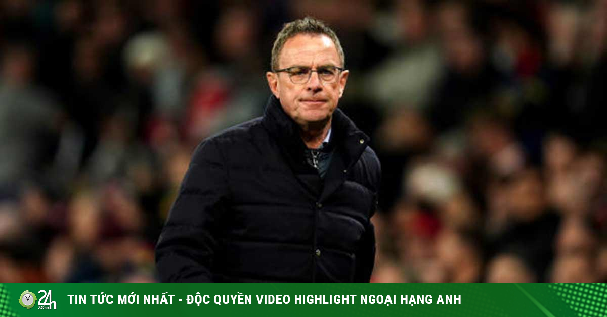 What did coach Rangnick say about the referee after the match MU – Atletico in the C1 Cup?