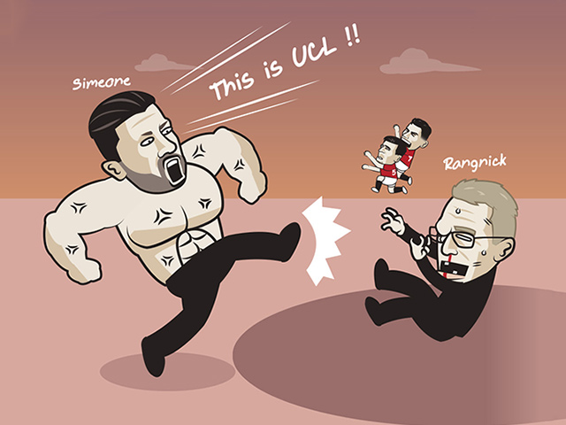 Tranh vui - Ảnh chế: Ronaldo tịt ngòi, MU chính thức bị "đá bay" khỏi cúp C1