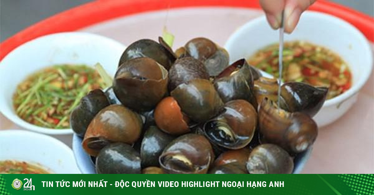 Craving for boiled snails, but these 4 groups of people absolutely should not eat them
