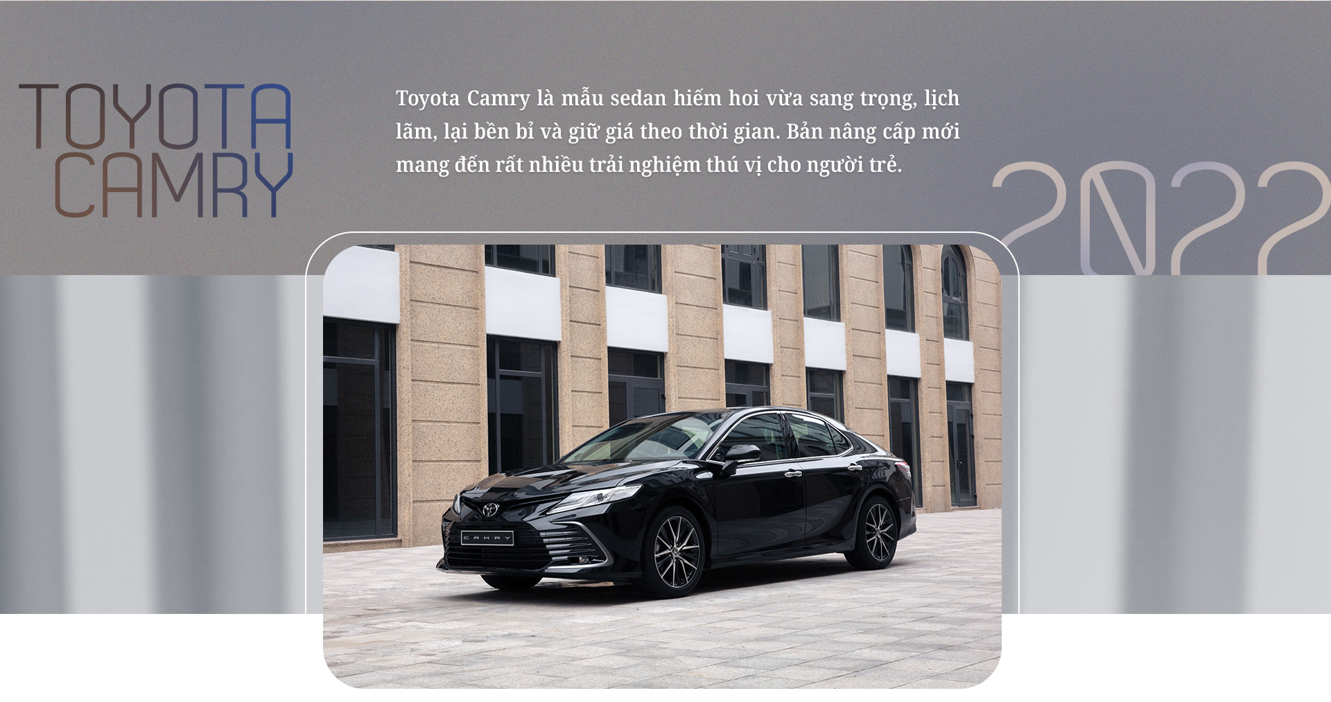 The reasons why Toyota Camry 2022 is suitable for young entrepreneurs in Vietnam - 5