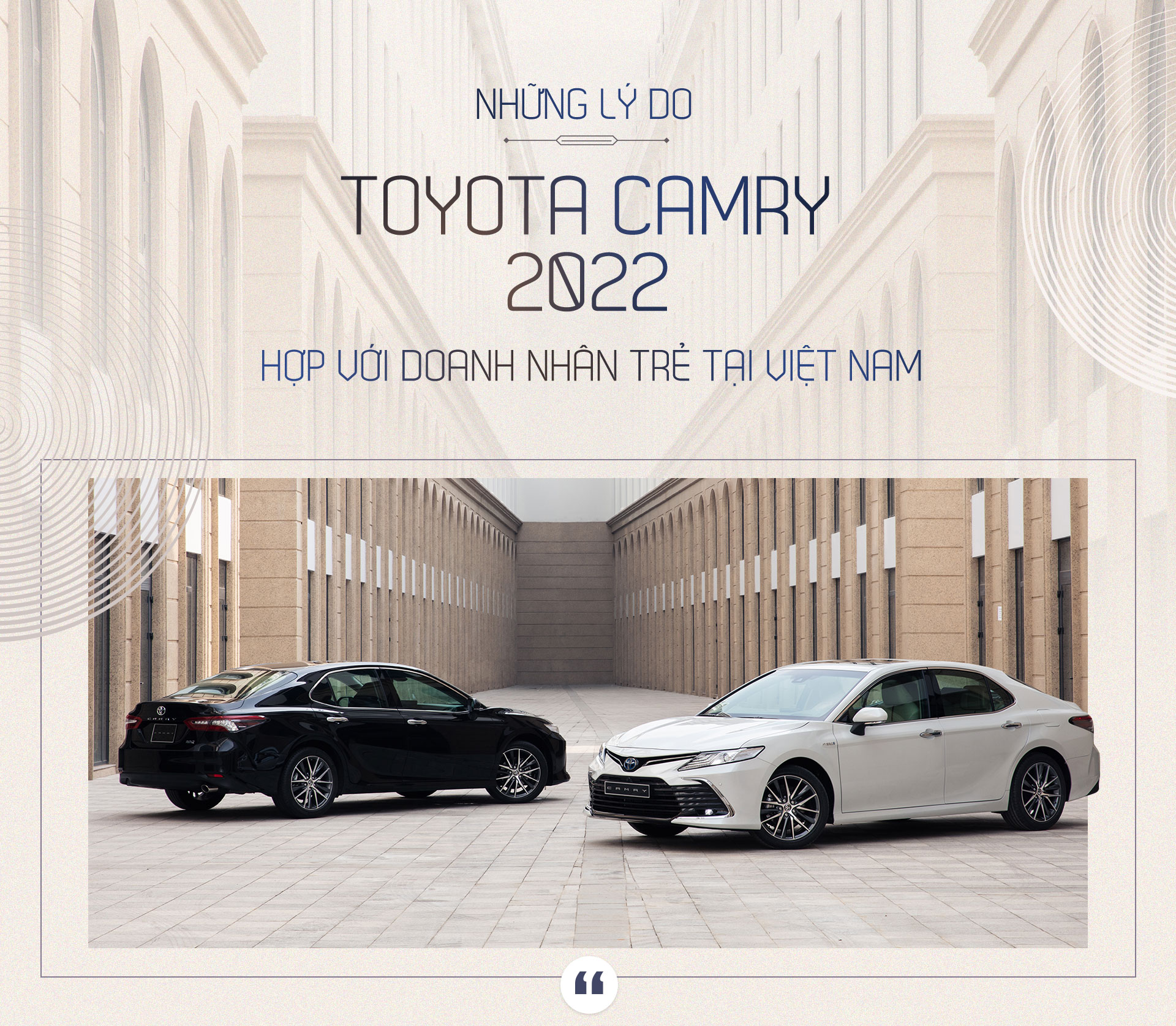 The reasons why Toyota Camry 2022 is suitable for young entrepreneurs in Vietnam - 1