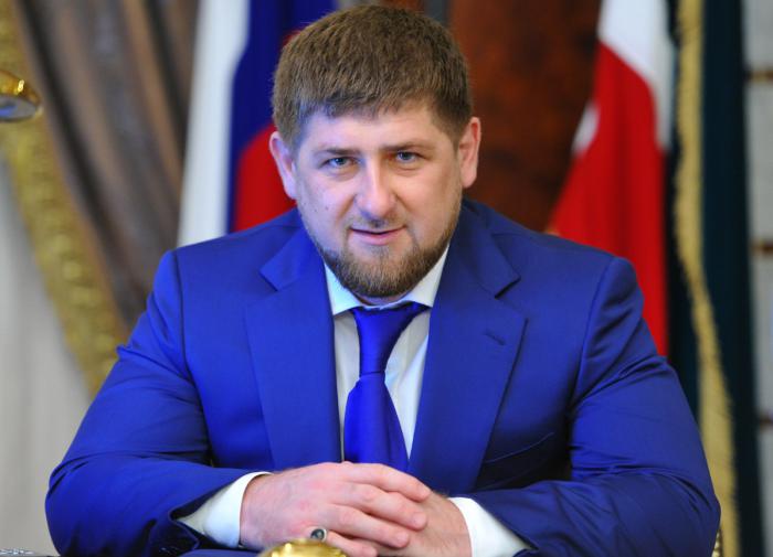 Lãnh đạo Cộng hòa Chechnya, Ramzan Kadyrov.