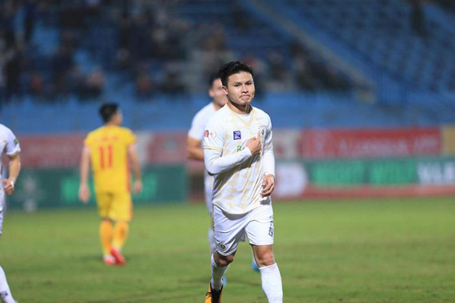 Quang Hải toả sáng trong trận đấu có thể là cuối cùng ở Hà Nội FC.