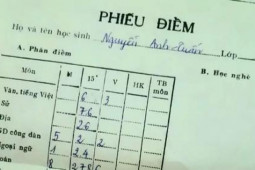 Giáo dục - du học - Bố khoe ngày xưa học giỏi nhất lớp, con trai vô tình tìm thấy bảng điểm lớp 10 của bố, đọc xong mà muốn "ngất tại chỗ"
