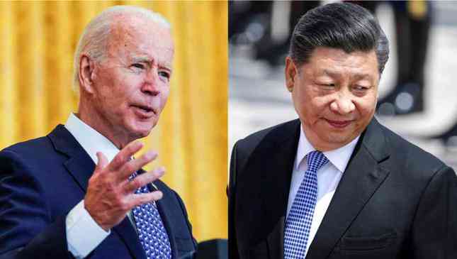 Tổng thống Mỹ Joe Biden và Chủ tịch Trung Quốc Tập Cận Bình sẽ trao đổi quan điểm về vấn đề Ukraine. (Ảnh: AP)