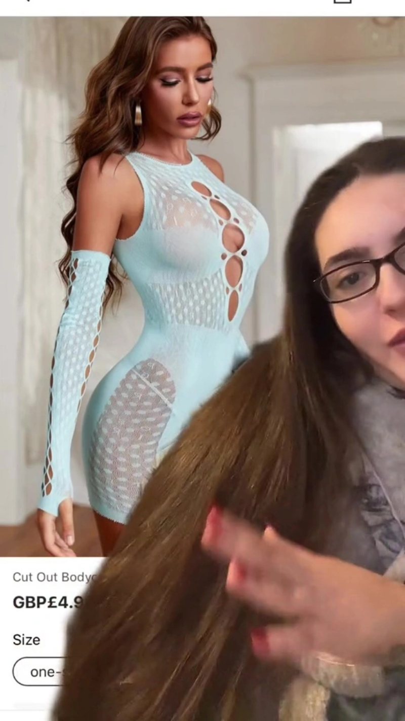 Buying a see-through dress online, the girl fell back when she received the real thing - 3