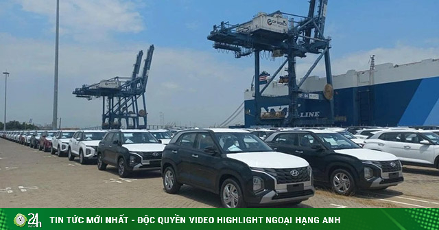 The first batch of Hyundai Creta 2022 cars docked in Vietnam