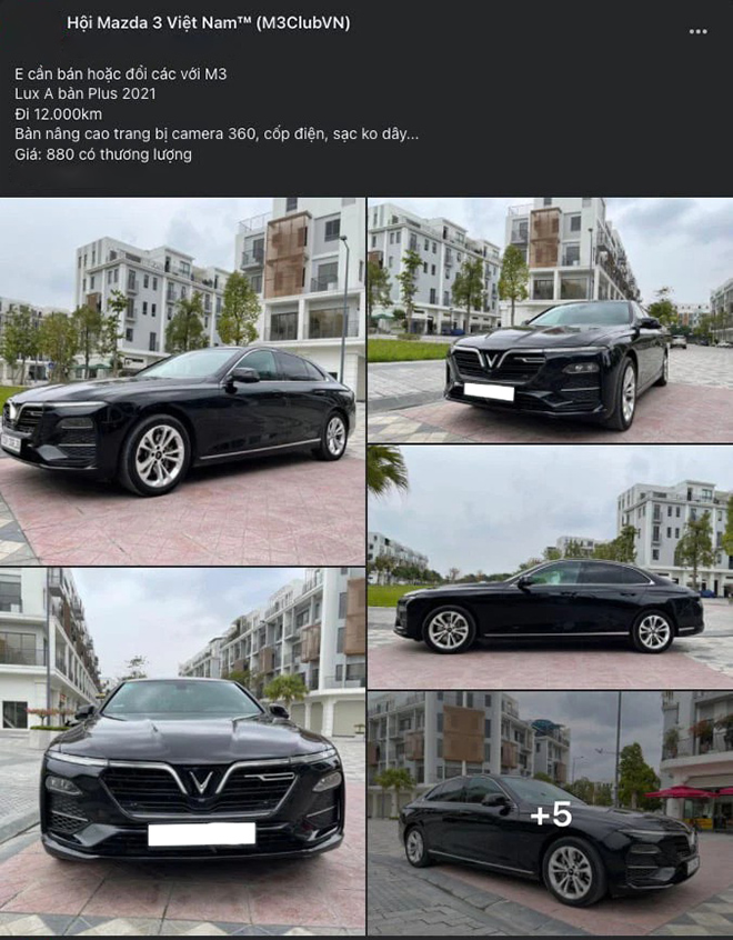Chủ xe đăng bán VinFast Lux A2.0 đổi sang Mazda3 với lý do khá thuyết phục - 1