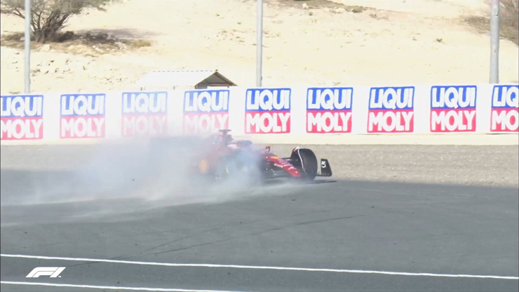 Vụ tai nạn nhỏ của Leclerc trong FP3