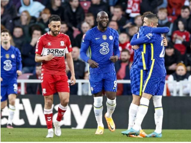 Bóng đá - Kết quả bóng đá Middlesbrough - Chelsea: Lukaku "khai hỏa", quà sinh nhật ý nghĩa (Tứ kết FA Cup)