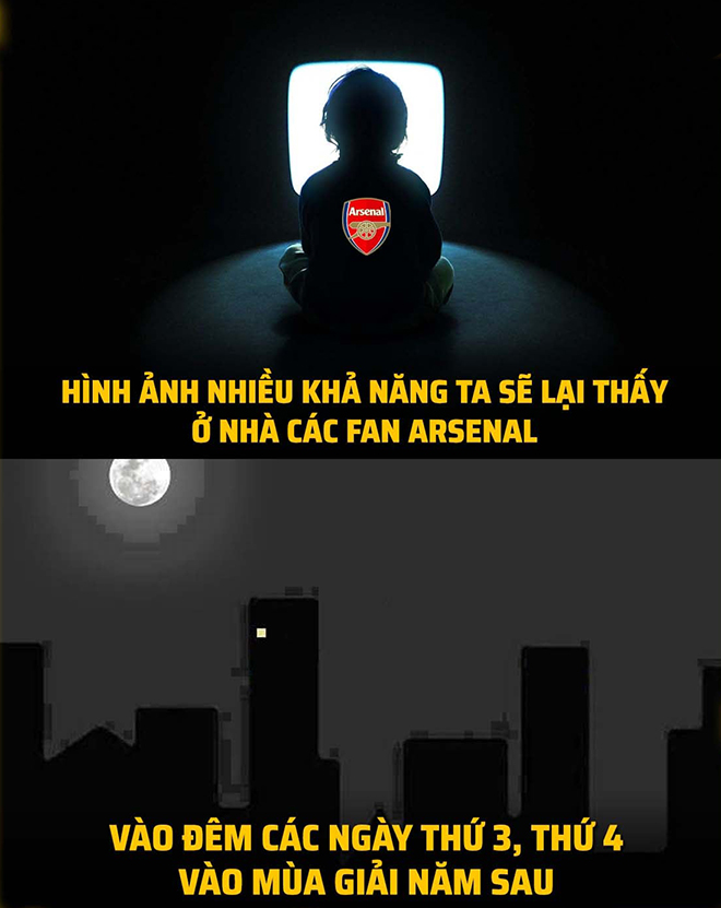 Arsenal đang xây chắc top 4 để giành vé đá cúp C1 năm sau.