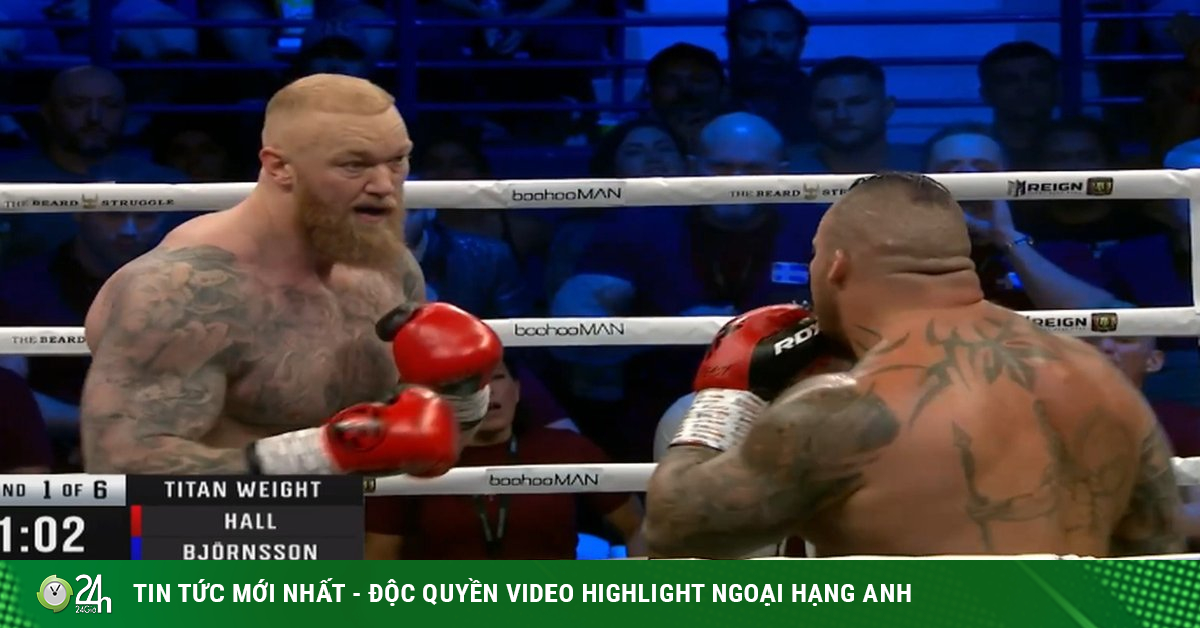 The heaviest boxing match on the planet: “God Thor” defeated “Mountain”