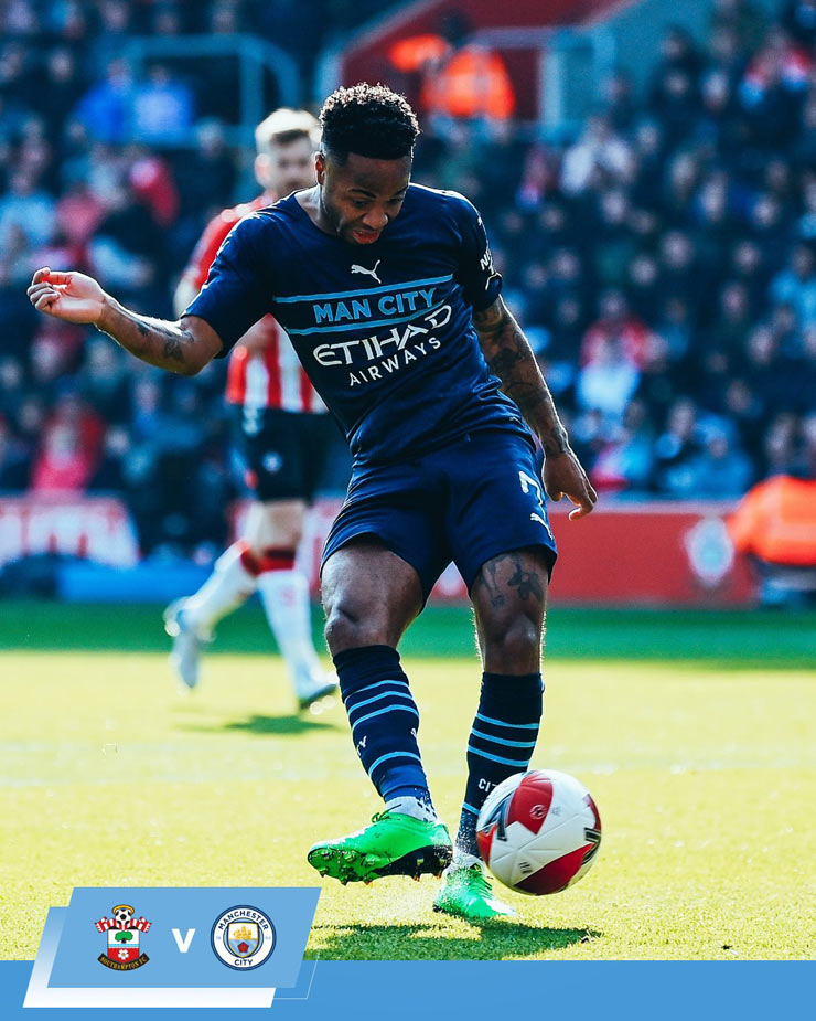 Southampton - Man City football results: Attractive goal, stunned own goal (FA Cup) (H1) - 1