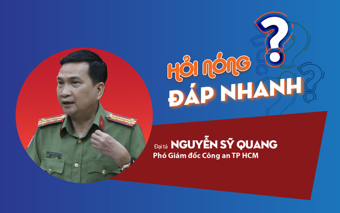 Đại tá Nguyễn Sỹ Quang - Phó Giám đốc Công an TP HCM cảnh báo những chiêu lừa mới