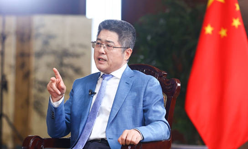 Thứ trưởng Ngoại giao Trung Quốc Le Yucheng. Ảnh: Global Times