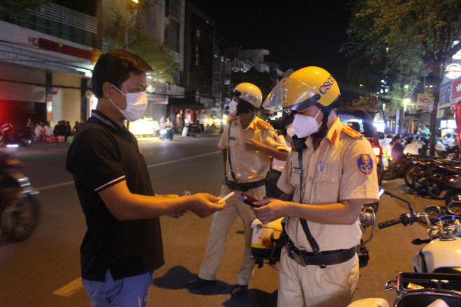 Tài xế Đ. thừa nhận có sử dụng rượu bia.