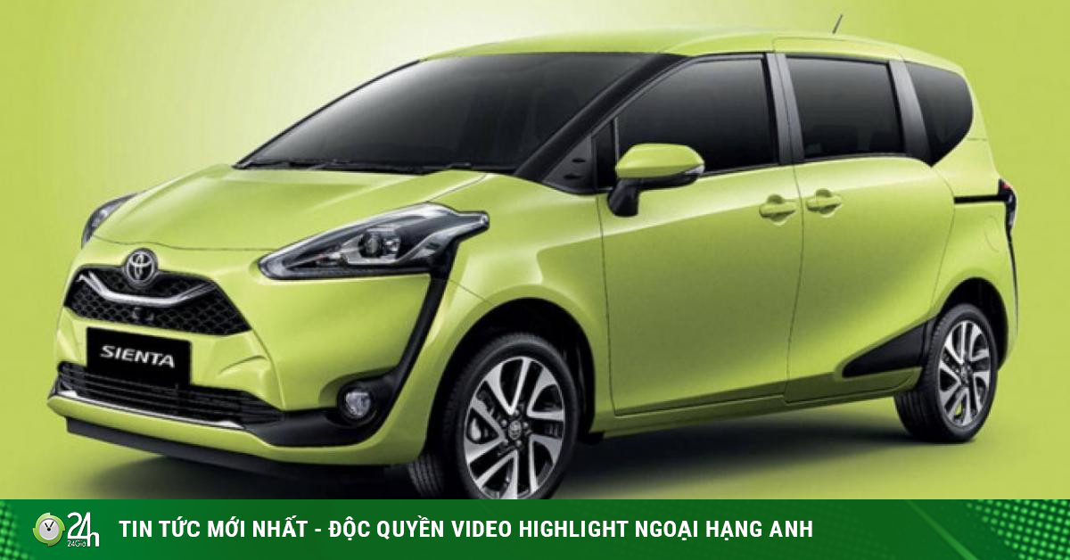 Toyota Sienta 2022 launched in Southeast Asia, priced from 533 million VND