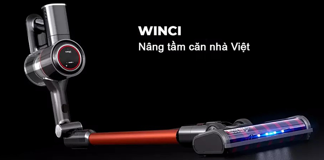 Máy hút bụi cầm tay kết hợp đèn UV Winci