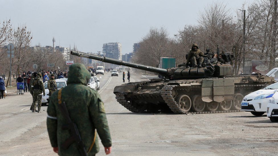 Ukraine tuyên bố không đầu hàng ở thành phố Mariupol. Ảnh minh họa: BBC
