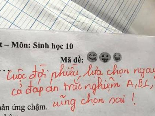 Giáo dục - du học - Ai mà không muốn vừa nhận điểm tốt vừa nhận lời động viên siêu dễ thương từ thầy cô chứ!