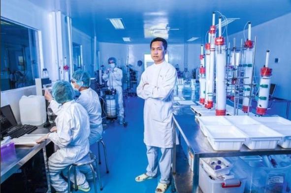 Chỉ tính riêng tại Nanogen, ông Hồ Nhân đang sở hữu khối tài sản hơn 3.000 tỷ đồng. Ảnh: Forbes