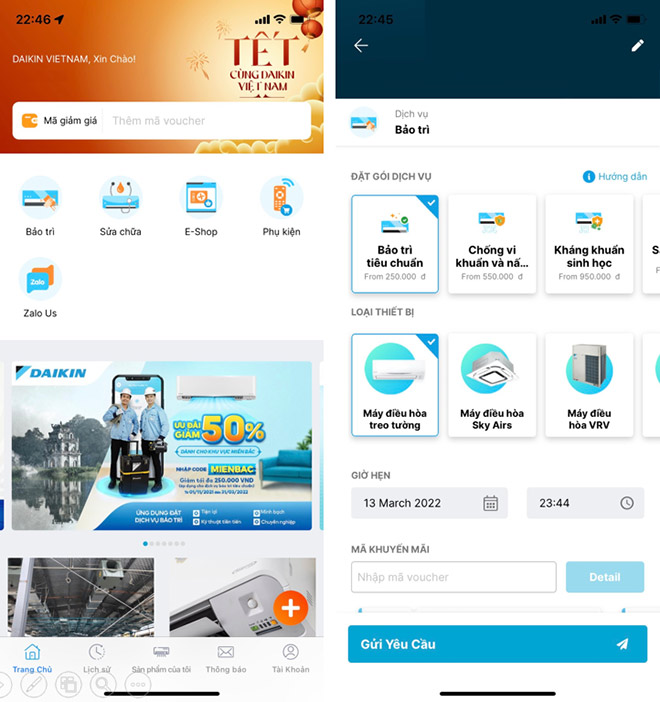 Daikin mở rộng dịch vụ bảo trì điều hòa qua app - 1