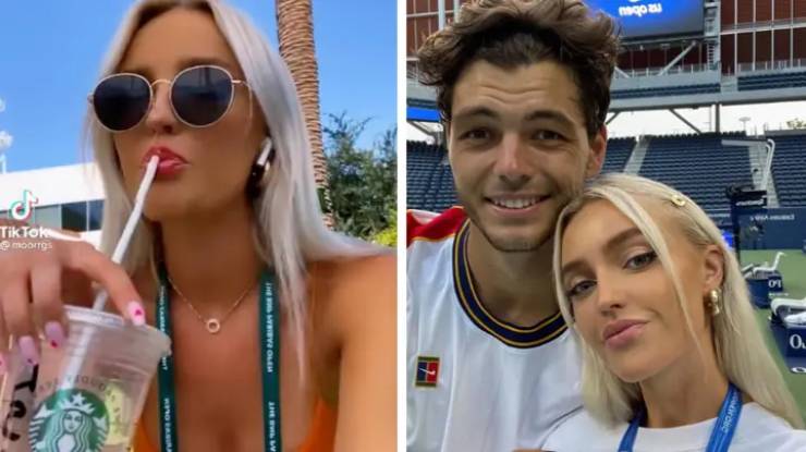 Taylor Fritz beat Nadal, his girlfriend is a model who makes " stir up waves"  Indian Wells - 1