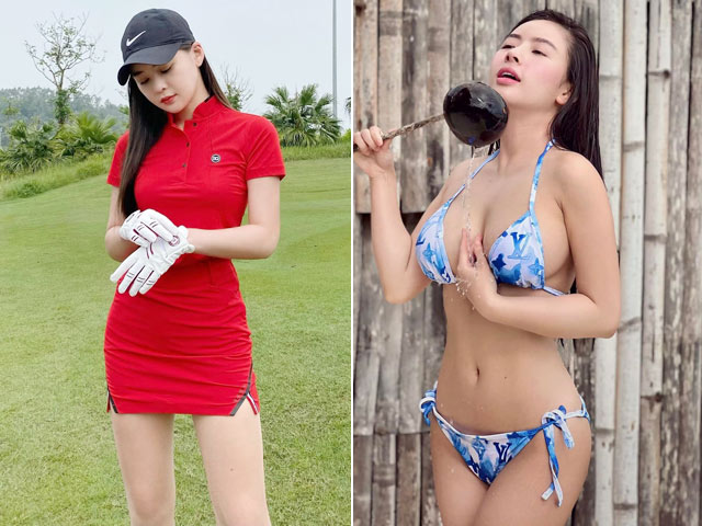 Bạn trẻ - Cuộc sống - Ảnh đời thường đẹp mê hồn của dàn gái xinh mê đánh golf