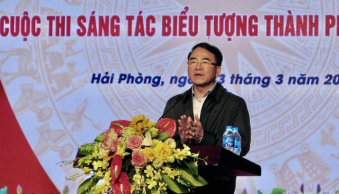 Ông Lê Khắc Nam - Phó Chủ tịch UBND TP Hải Phòng phát động cuộc thi