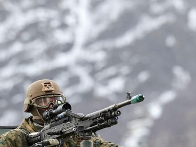 Thế giới - Tâm thế sẵn sàng của lính Mỹ tham gia tập trận gần biên giới Nga