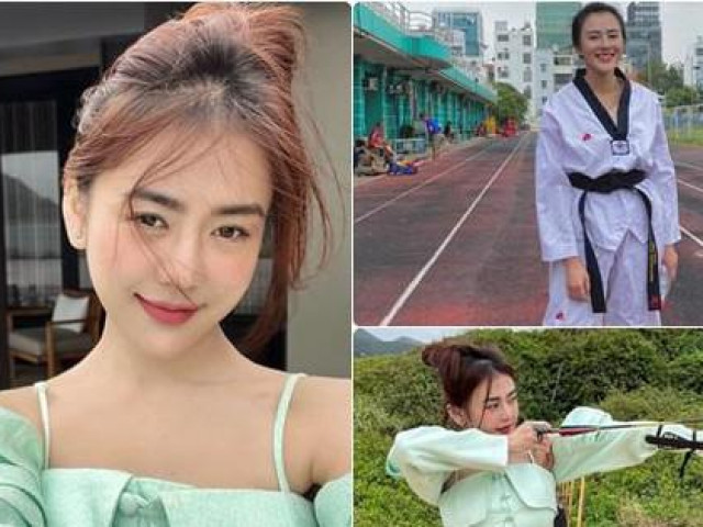 Bạn trẻ - Cuộc sống - "Hot girl" 9x mê võ, biết bắn cung, sở hữu bảng thành tích ấn tượng