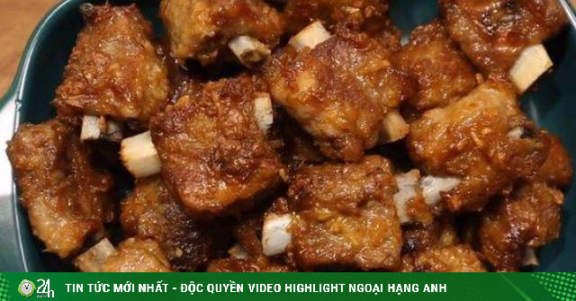 Tired of sweet and sour fried ribs, make this dish right away, it’s delicious and delicious