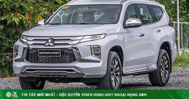 Price of Mitsubishi Pajero Sport car rolling in March 2022, supporting 50% LPTB
