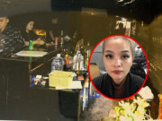 Nữ quản lý quán bar chuyên  dí bill  khách:  Nó không ký thì mang dao, thớt ra đây 