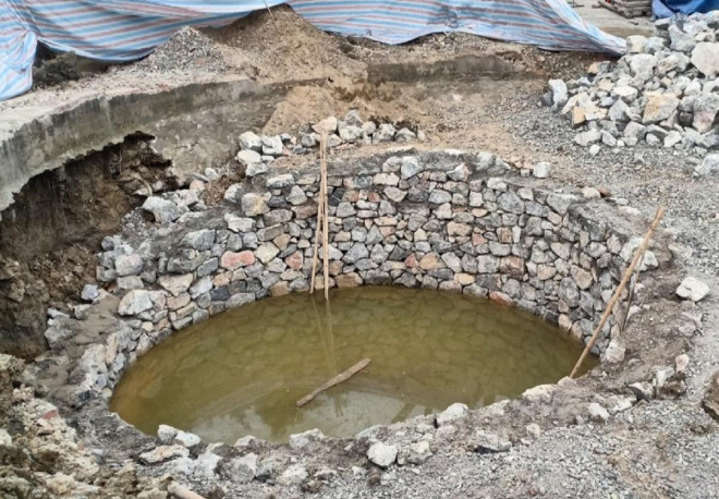 The case of breaking the ancient well at Le Van Huu temple: There are wells, but there are no thousand-year-old wells?  - first